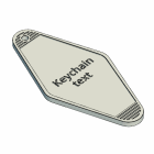 Retro Keychain