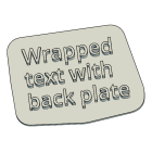 Text Plate